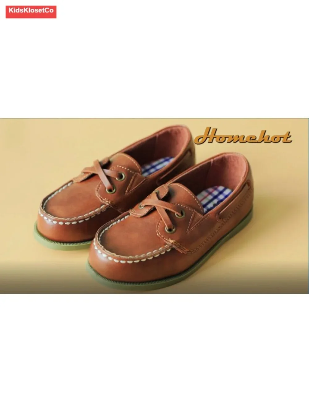 Boys Dress Shoes Slip on Loafers Non Slip Rubber Sole Memory Foam Faux Leather